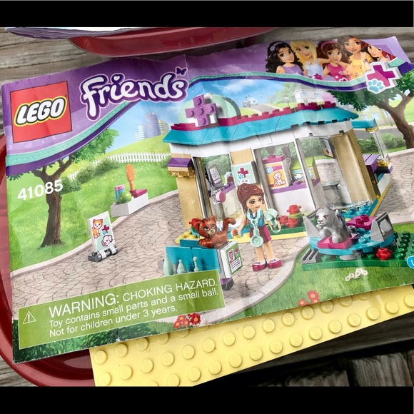 100% Complete 2 LEGO FRIENDS 41085 41010 Pets Beach Buggy Building Block Sets - Picture 3 of 8